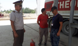 Баткен облусунда өрт коопсуздугун сактоо боюнча түшүндүрүү иштери жүргүзүлдү 