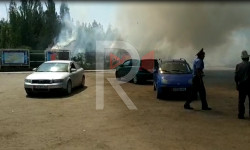 Күйүп жаткан таштанды өрт кырсыгына алып келди