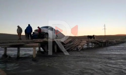 Ак-Шыйрак: кооптуу абалда турган көпүрө кулап түштү