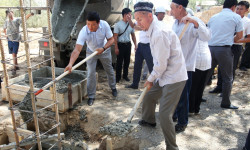 Ош шаарында жаңы бала бакчанын курулушу башталды 