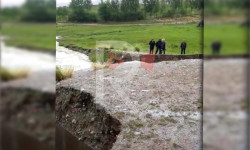 Кызыл-Туу айылында нөшөрлөп жааган жамгырдын кесепети