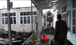 Ошто эки турак жайдын чатырларынан өрт чыкты 