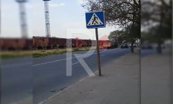 Лев Толстой-Садыгалиев көчөсү кесилишкен жерде жол чийими жок