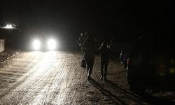 Сүлүктү шаарынын жарыктандырылбаган көчөлөрү 