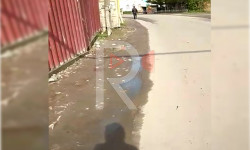 Маевка айылында жөө жүргүнчүлөр үчүн тротуар жок