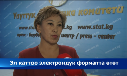 Эл каттоо электрондук форматта өтөт