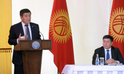 Жээнбеков: "Калкты таза суу менен камсыз кылуу- ишмердүүлүгүмдүн артыкчылыктуу багыты"