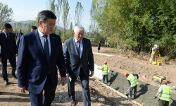 Президент Сооронбай Жээнбековдун Ысык-Көл облусуна иш сапары