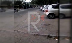 Табалдиев көчөсүндө жөө жүргүнчүлөр үчүн жол жок