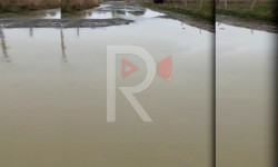 Көлчүккө толгон Кызыл-Адырдын оюлган жолдору