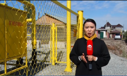 Бишкектин  “Чалбай” жаңы конушунун тургундары газ тутумуна кошулду