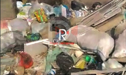 Лейлектин Интернационал айылындагы жайылган таштанды  