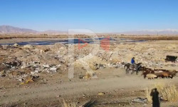 Ат-Башы: сайдын жээгине төгүлгөн таштандылар