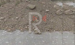 Шагылдын ордуна топурак төгүлгөн жол