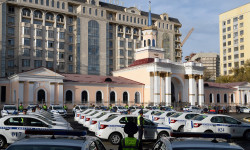 Бишкекте Кайгуул милиция кызматынын алгачкы тобу иштей баштады