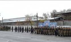 Улуттук гвардия  жаш жоокерлер менен толукталды