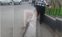 Ош шаарындагы тосулган кууш жол