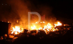 Кара-Суу: базардан чыккан таштандылар өрттөлүүдө