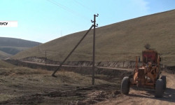 Өзгөндө эки айылды байланыштырган жаңы жол пайдаланууга берилди