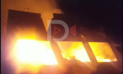 Таштанды челектеги өрттөлгөн таштандылар