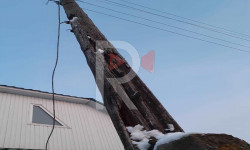 Чирип калган электр мамычасы кулап калуу коркунучунда