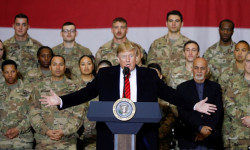 Трамп Ооганстанга күтүүсүздөн барды