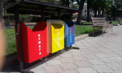 Бишкек: таштанды урналары орнотулса...