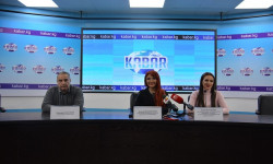 Россиялык ырчы Алёна Высотская Бишкекте кайрымдуулук концертин берди