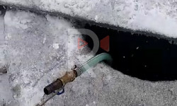 Нарын: кышында кудуктан суу ташып ичкен тургундар