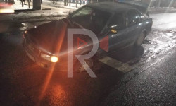 Жаш Гвардия - Киев көчөсү кесилишкен жердеги люктун капкагы ачык турат