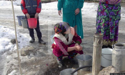 Мураке айылында күнүнө 1 сааттан берилген таза суу