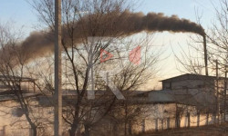 Дөңгөлөк жагып, абаны буулгаган айыл тургуну