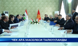  Тажикстанда кыргыз-тажик  чек арасын делимитациялоо жана демаркациялоо боюнча жыйын өттү