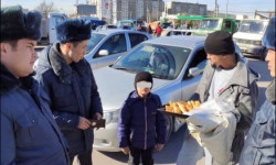 Бишкек шаарында кайыр сураган балдар аныкталды