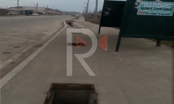 Арча-Бешиктеги уурдалган темир торчолор 2 жылдан бери жабылбай турат