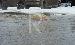Жалал-Абад: канализациянын саркынды суусу көчөнү каптап жатат