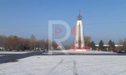 Токмок шаарындагы айланма жол автобекетке айланды