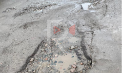 Бишкек: тамтыгы чыккан жол