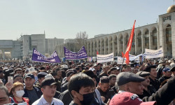 Митинг: оор жаракат алгандар болгон жок