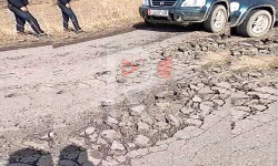 Долон айылындагы жаңы асфальтталган жол талкаланууда