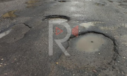 Военно-Антоновка: Токтогул көчөсүнүн талкаланган жолдору