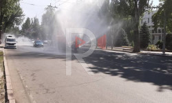 Бишкектин тургундары жолдун жээктерин дагы жууну талап кылууда