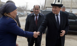 Өлкө башчы иш сапары менен Баткен облусунда 