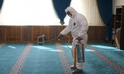 Кыргызстандагы бардык мечиттер дезинфекцияланууда