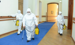 Өлкө аймактары дезинфекцияланды