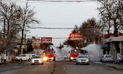 4-апрель күнү өлкө боюнча 832 828 м2 аймак дезинфекцияланган