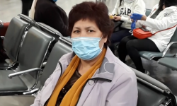 Москва шаарынан Бишкекке чартердик каттам менен 402  учуп келе жатат