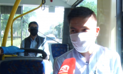 Бүгүндөн тарта шаар ичинде коомдук транспорттор жүрө баштады