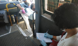 Бишкек: коомдук транспорттордо санитардык талаптардын сакталышы текшерилди - Кыргызстан жаңылыктары   