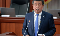 Жээнбеков: азырынча кырдаалды күч менен көзөмөлдөөгө барбайбыз